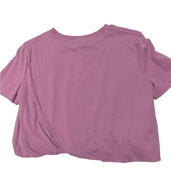 ZARA bubble tee purple blouse size‎ Medium - Picture 1 of 5